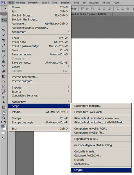 Caricamento Script
